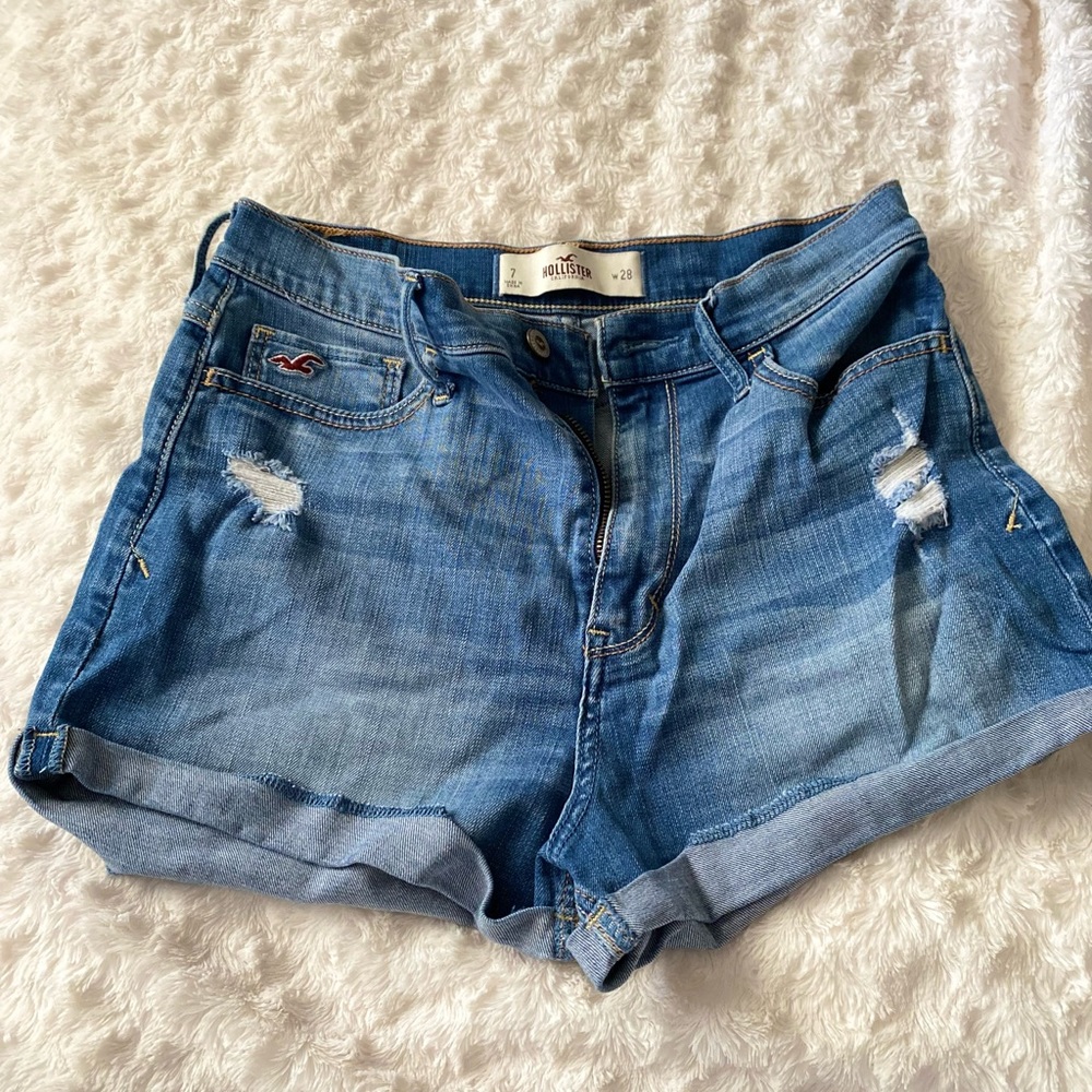Hollister high rise shorts